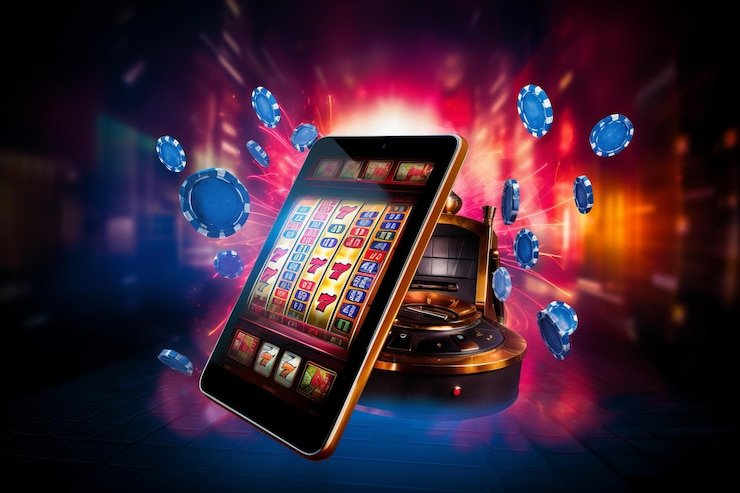 Dashboard utama aplikasi megapulsa menampilkan permainan slot dan pasar live
